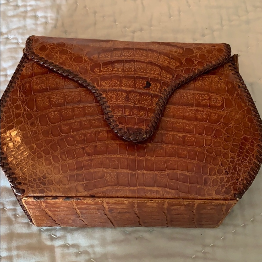 Alligator Purse, exotic skin, crocodile